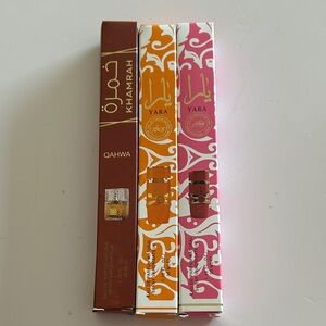 LOT OF 3 Yara Eau De Parfum Spray (travel sizes) | BRAND NEW